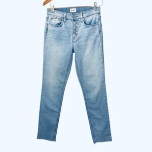 Hudson midrise slim boyfreind jeans sz 26